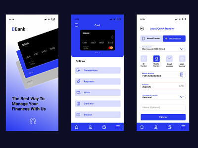 #UI #UX #Design #App #Bank