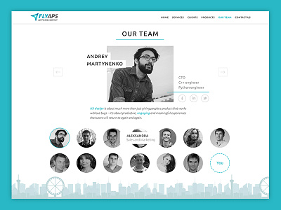 Flyaps team page
