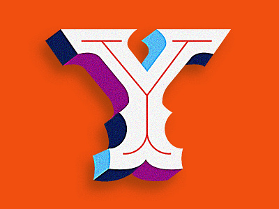 Y have I not posted anything in awhile color inline lettering type west y