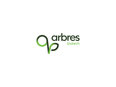 arbres biotech logo branding design graphic design illustration logo