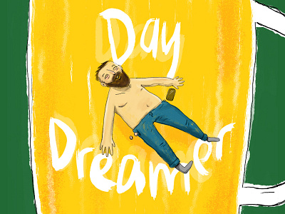 Daydreamer beer daydreamer dream illustration sleep