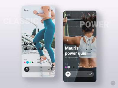 Pgym Mobile Consept Design adobe android creative design e commerce graphic design gym interface ios photoshop ui uidesign unsplash userinterface ux uxdesign webdesign