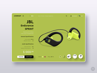 JBL Website Consept Design