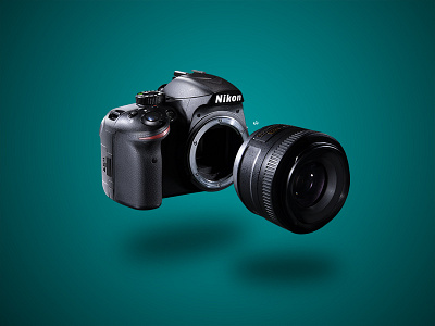 Nikon Camera composite