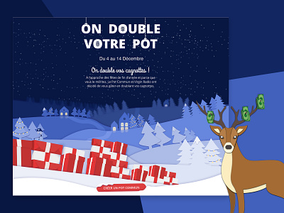 Landing page - On double votre pot