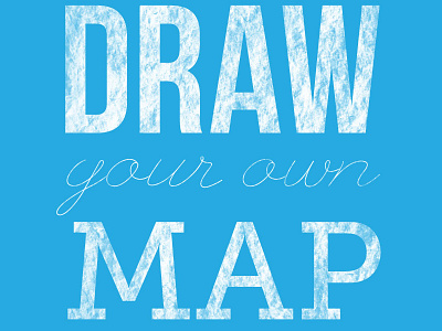 Draw your own map 1920x1200 desktop background background cyan desktop free freebie inspirational paper airplanes