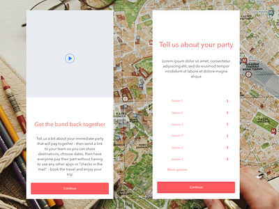 AirBnB Group Travel Flow airbnb feature group ios travel travel app ux uxdesign
