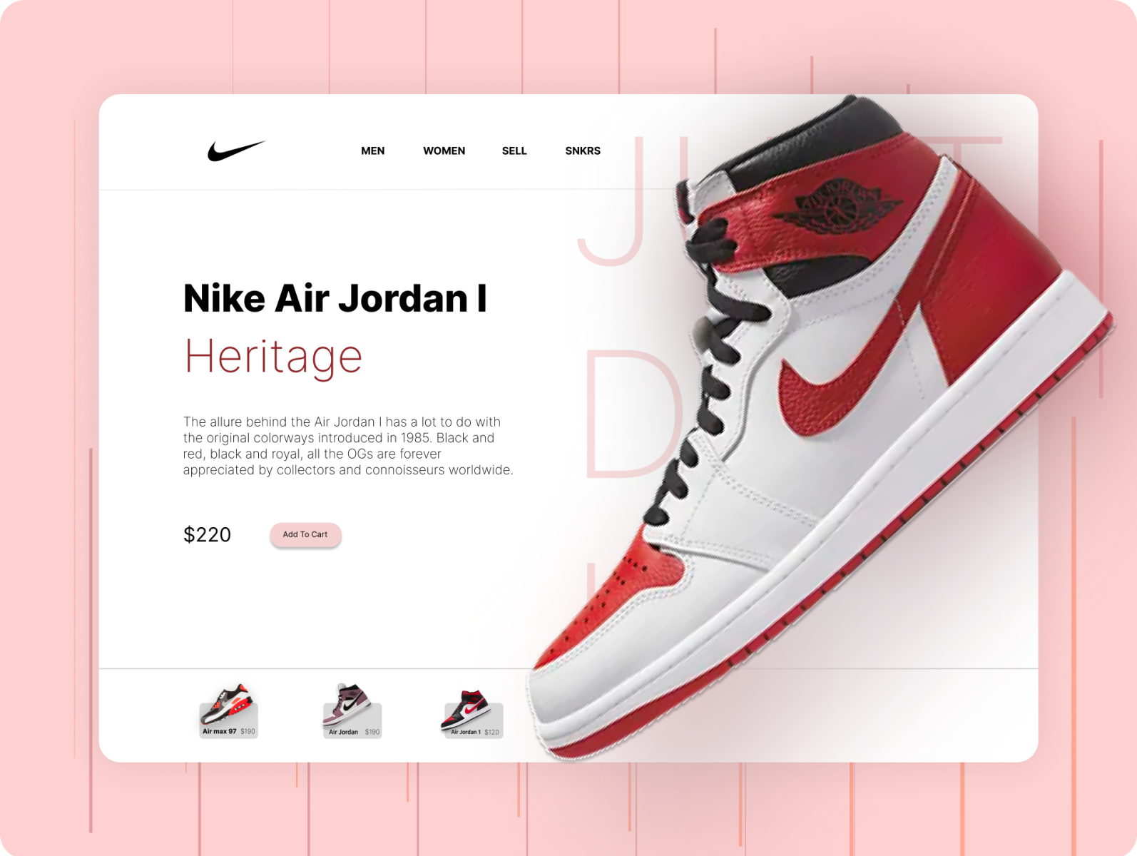 Shoes website landing page design by Mir Mohammad Fahim Hossain on Dribbble