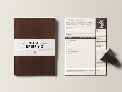 Horta's Stationary brandon grotesque grid horta notebook receipt stationary