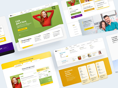 Eni Gas&Luce | Website | UI energy sketch ui ui design ux webdesign website