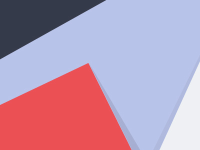 Abstract shaped header design