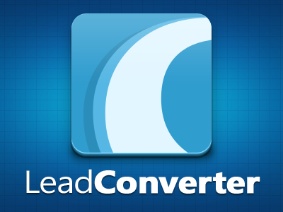 LeadConverter logo web application