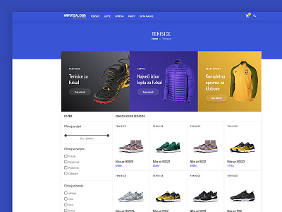 Webshop Category Page