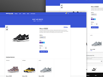 Webshop Single Product Page