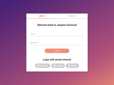 Login Page