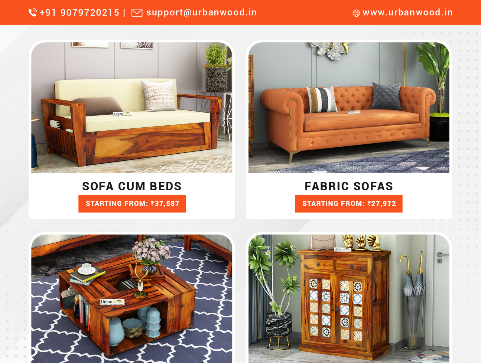 Wooden Furniture Store in Bangalore with OFF Upto 55 Urbanwoo by
