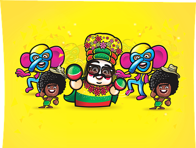 Carnaval de Barranquilla animation art barranquilla carnaval cartoon cartoons charactedesign character colombia design festival icon illustration illustrations marimonda parade tasconpublicidad vallenato vector