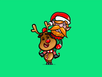 Elf & the Reindeer rudolf