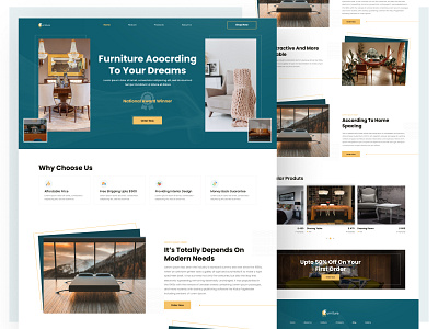 Furniture Landing Page