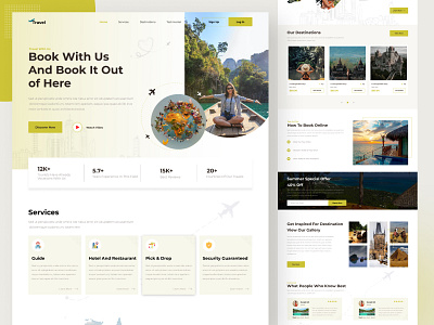 Travel Landing Page