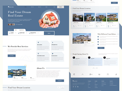 Real Estate Landing Page