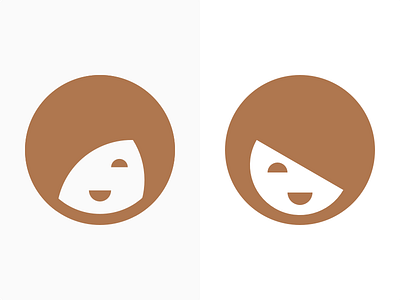 Logo Update brown icon illustration logo mark minimal