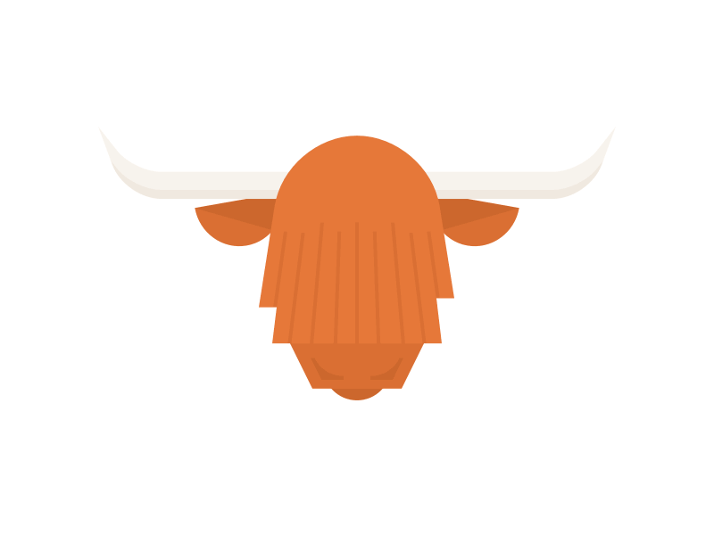 Highland Cow Animation animation character character design cow game illustration indie game
