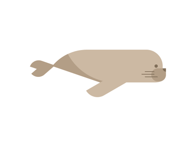 Seal Swim Animation animal animation app art burly men at sea game indie game ios mobile scandinavian seal