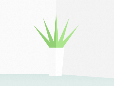 Corner Houseplant doggins green houseplant illustration plant