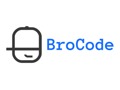 BroCode Logo bro hat icon logo mark