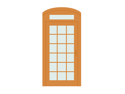 Phone Booth england illustration minimal phone phone booth red uk