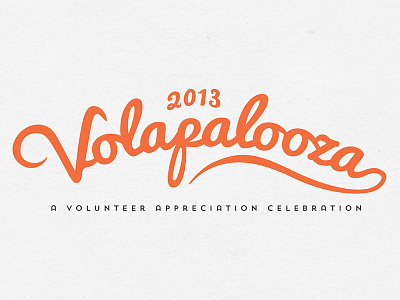 Volapalooza branding design identity illustration logo typography