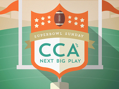 Super Bowl 2014 design football illustration super bowl