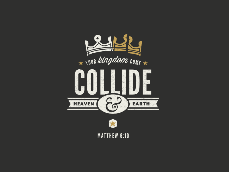 Collide Shirt Design collide shirt design logo illustration vector bible verse