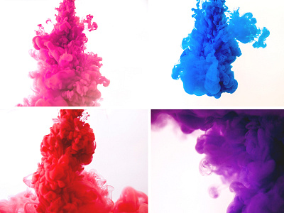 Acrylic Bursts acrylic art burst color explore ink photography water