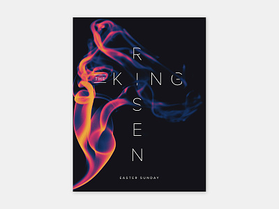 Risen King art direction design easter photography print