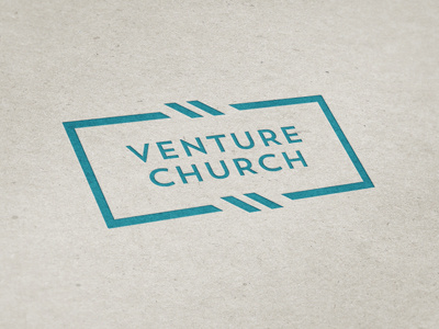 Venture Logodesign branding church design logo vector