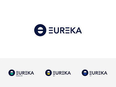 Eureka Ai platform ai eureka health it light bulb logo minimalist