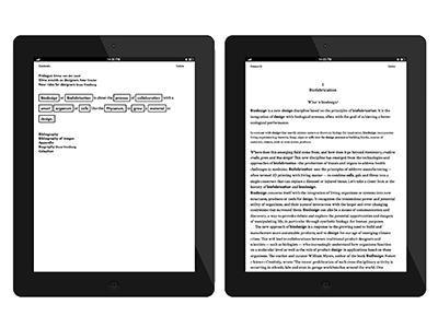 Form Follows Organism e-book book design e book ebook graphic hybrid publication publishing
