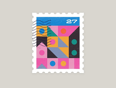 Generative Stamps art bot generative geometric geometry stamp twitter
