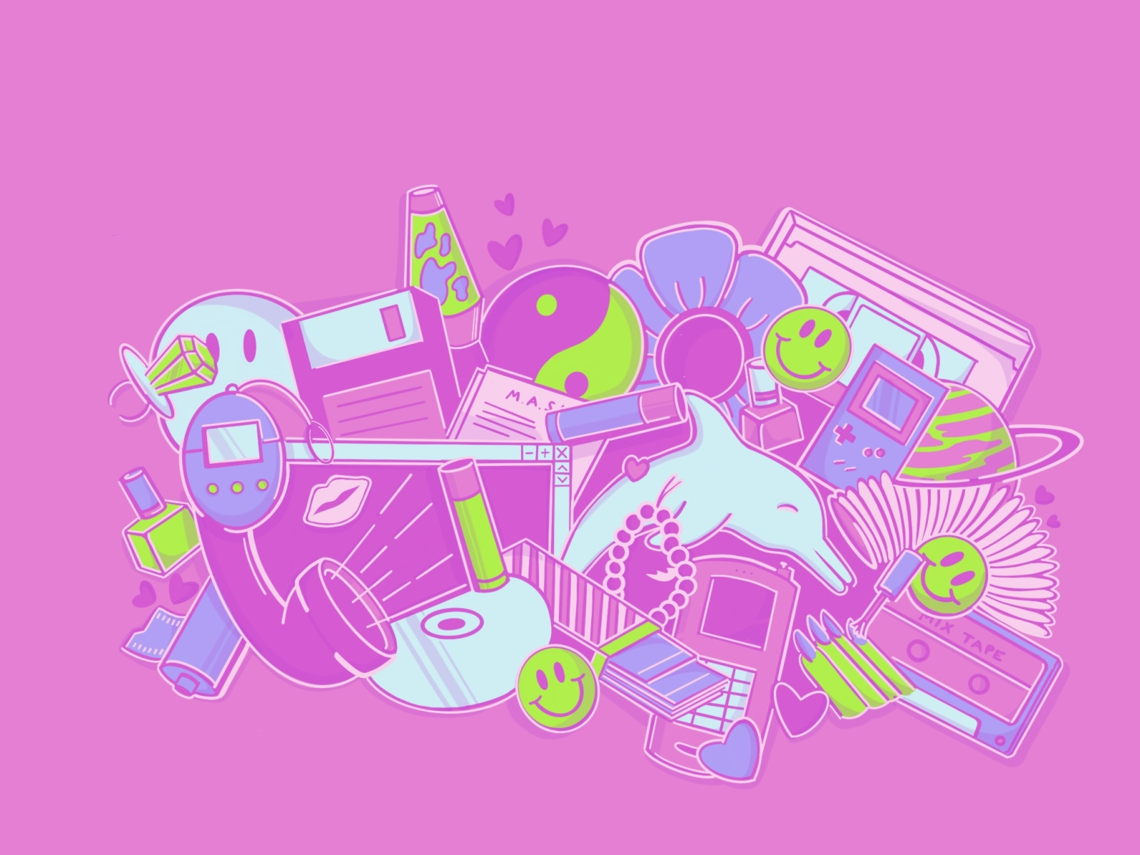 90s Girl By Samantha Kachel On Dribbble 90s-girl-by-samantha-kachel-on-dribbble