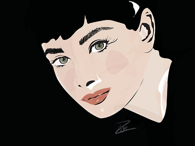 Audrey 2017 illustration vector