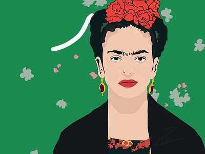 Frida 2016. illustration vector