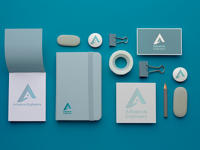 Advance Engineers Brand identity Concept 1