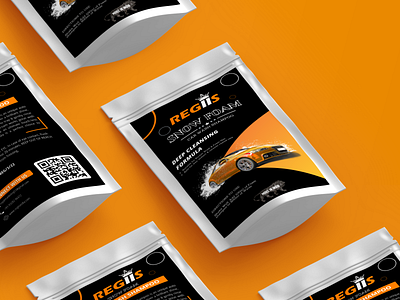 Mini Package Design for REGIIS Car Wash Liquid