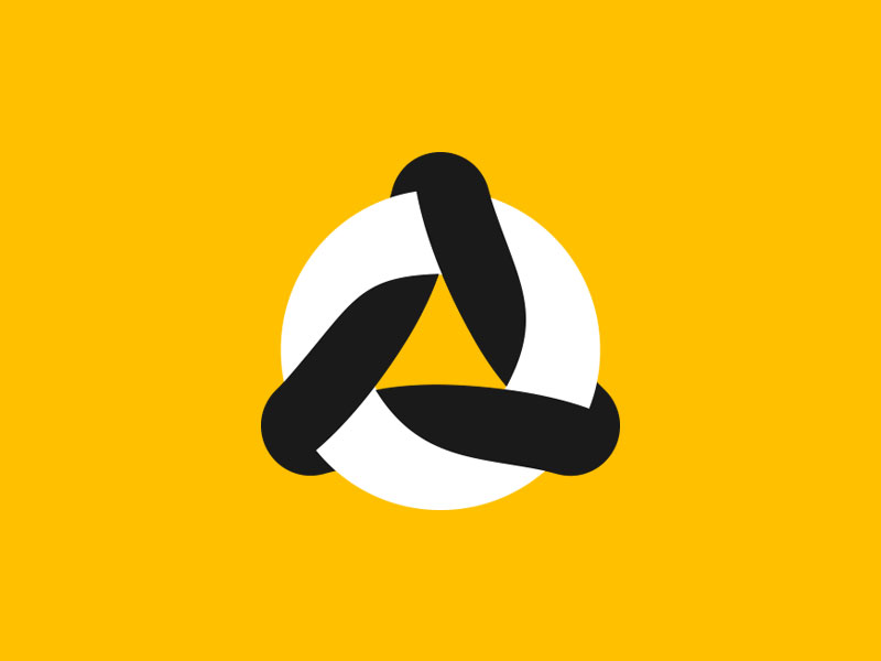 Art community logo by Pavel Pavlov for FourPlus Studio on ...