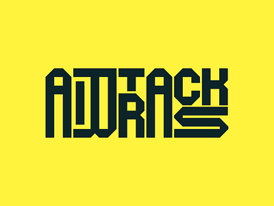 Airtracks snowboard type type treatment typography