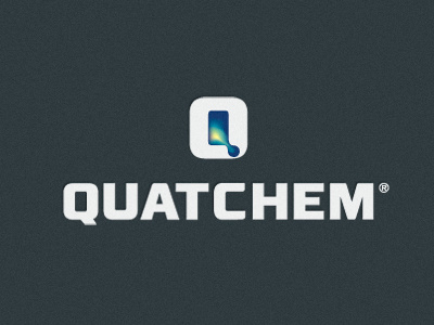 Quatchem logo branding chemicals logo q quatchem redesign typography