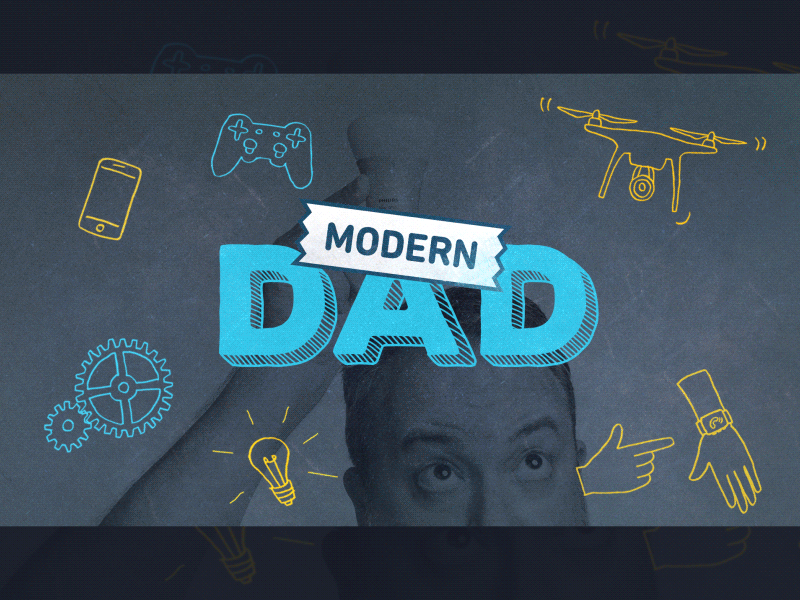 Modern Dad Youtube Branding