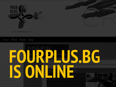 Our site is online berlin fourplus new rebrand redesign site sofia web